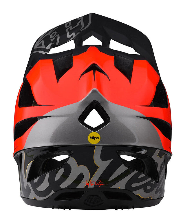 Troy Lee Designs Stage MIPS Full Face Helmet - Nova - Glo Red - 2023