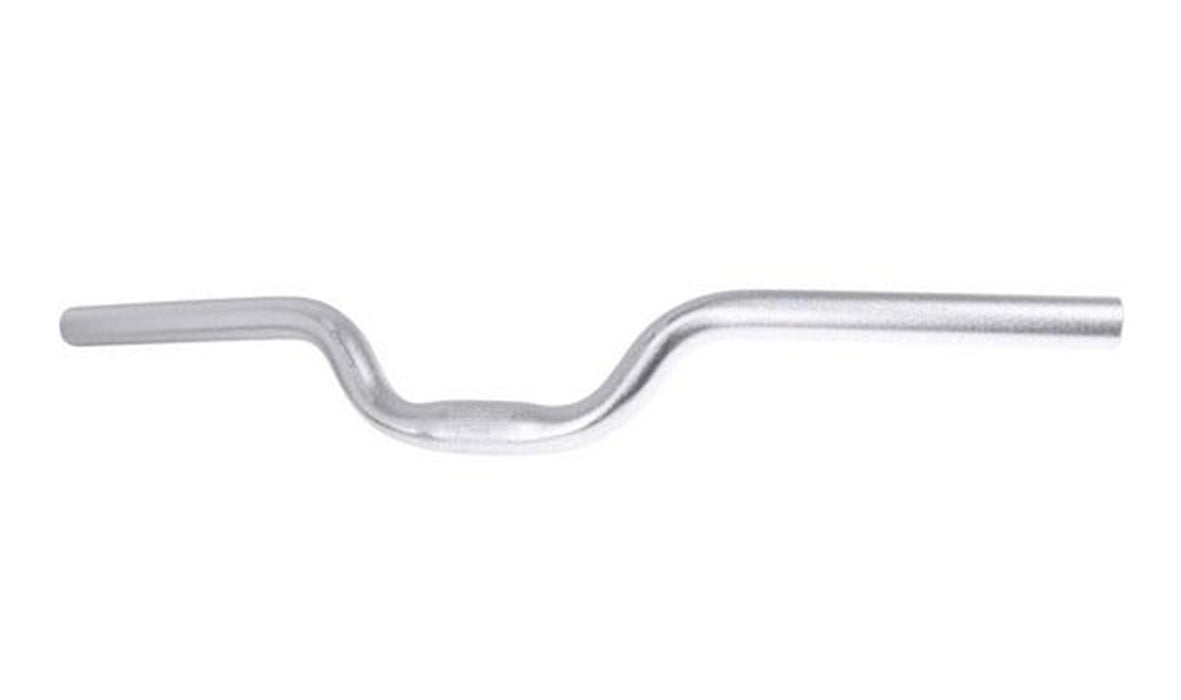 Ultracycle Alloy MTB Riser Handlebar - Silver Silver 31.8mm - 700mm 100mm Rise