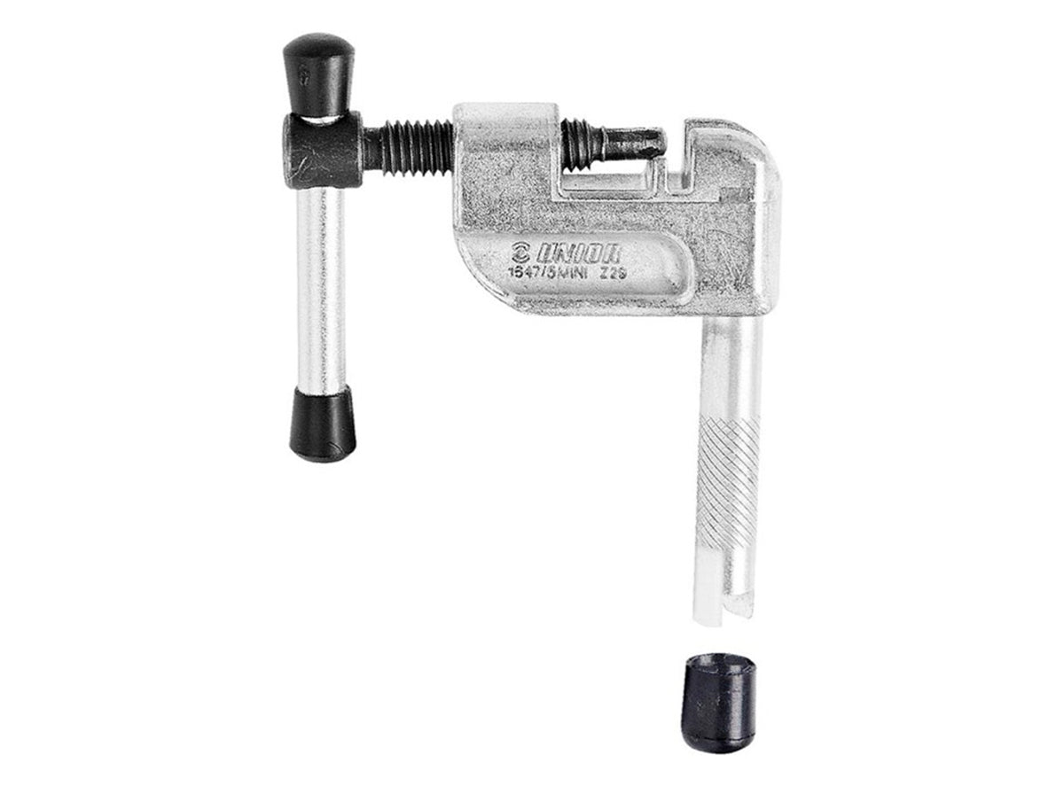 Unior Mini Chain Tool+ w/Valve Core Remover - 1647/5MINI Silver