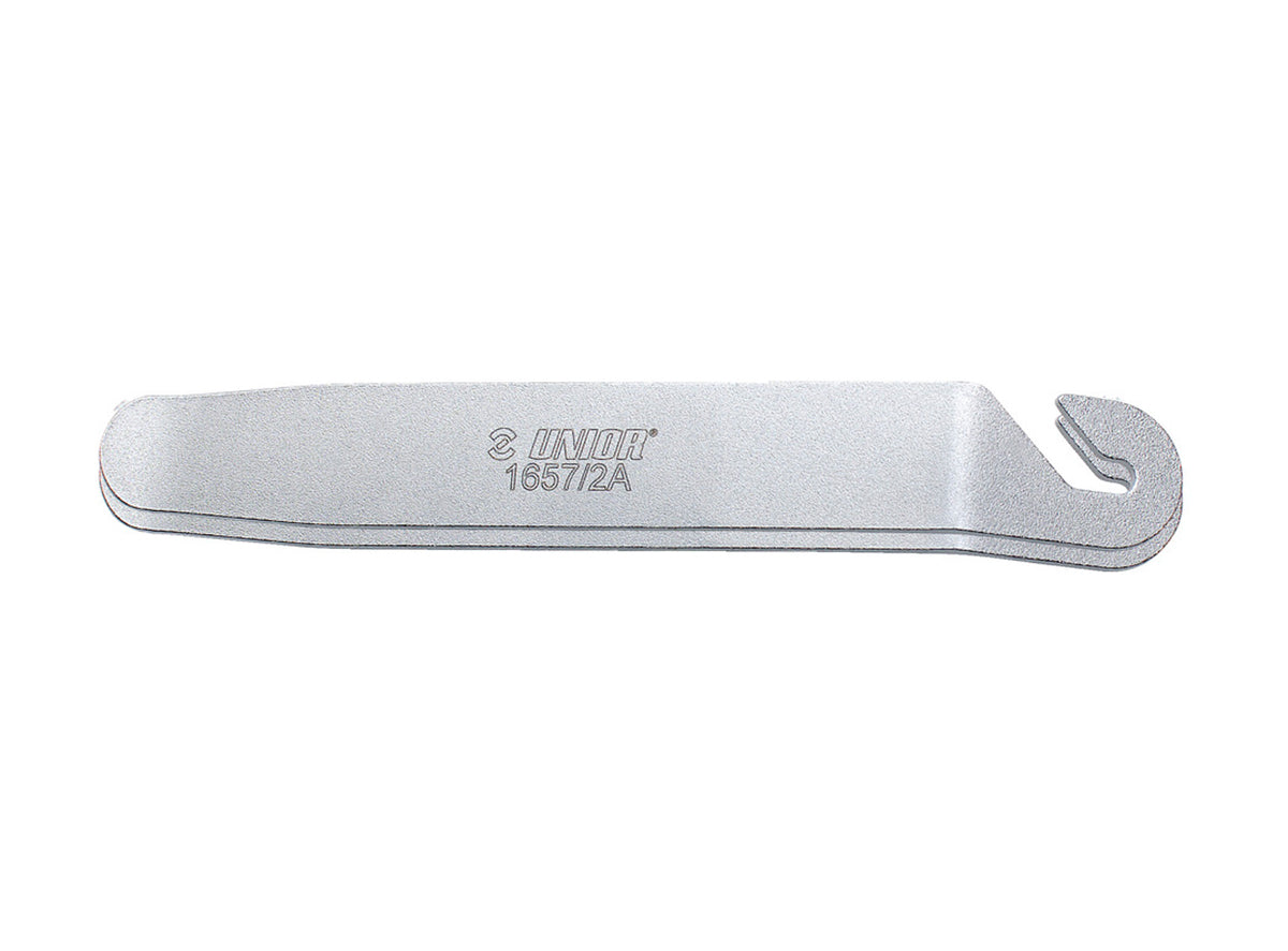Unior Steel Tire Levers - 1657/2A Silver Pair