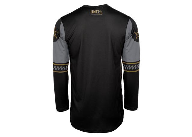 Unit Racing Long Sleeve MTB Jersey - Black