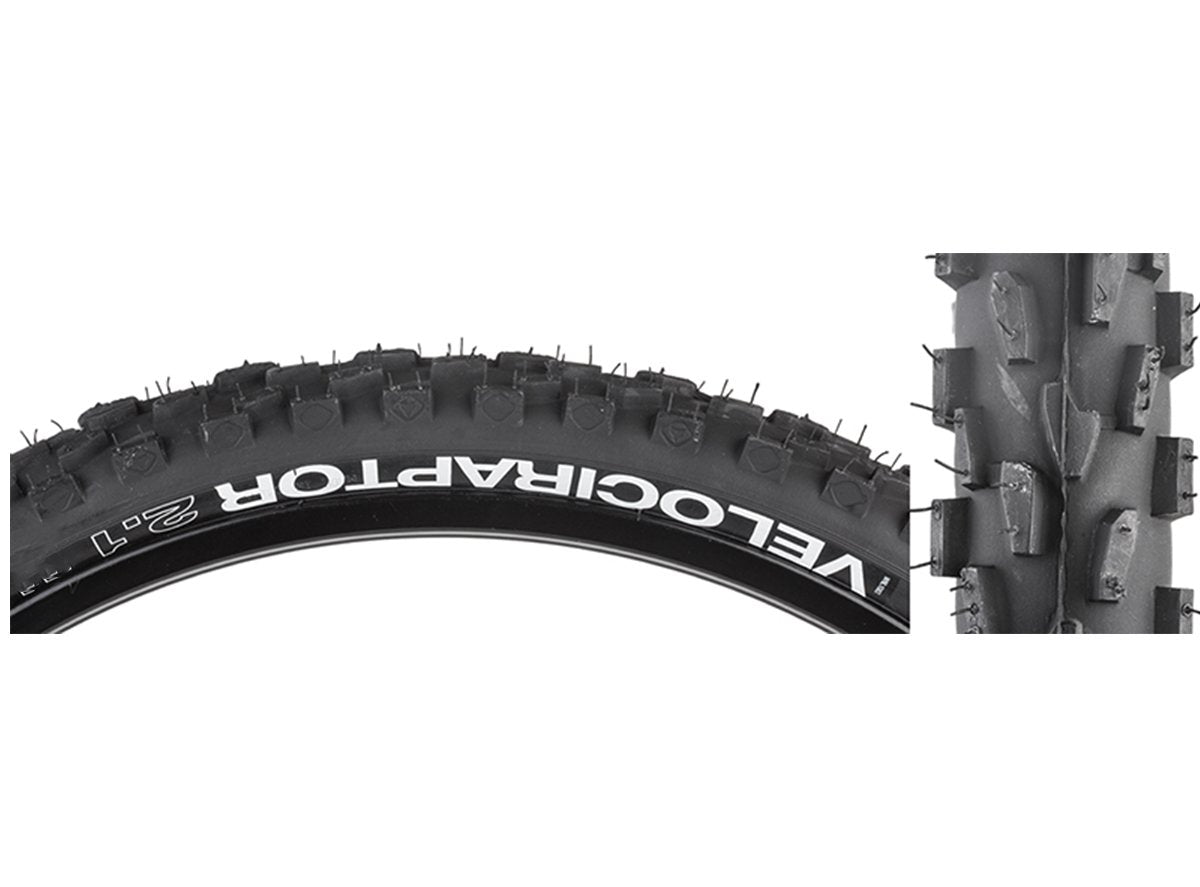 WTB VelociRaptor Comp 26" Wire MTB Tire - Rear - Black Black 2.1"