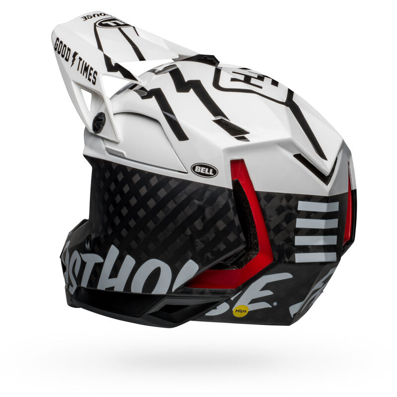 Bell Full-10 Spherical Full Face Helmet - Matt Gray-White-Black