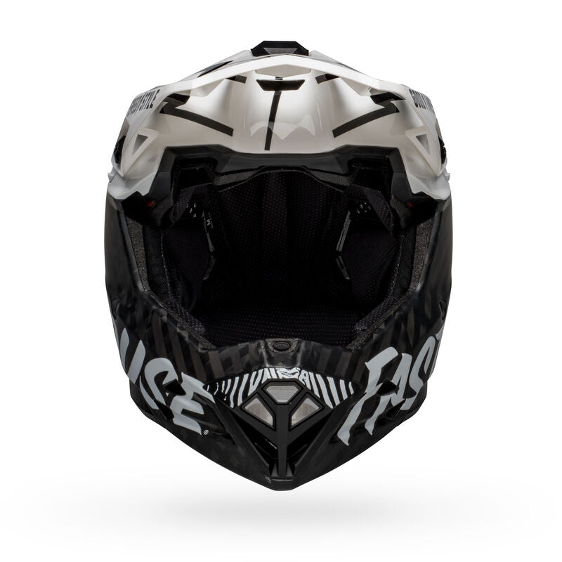 Bell Full-10 Spherical Full Face Helmet - Matt Gray-White-Black