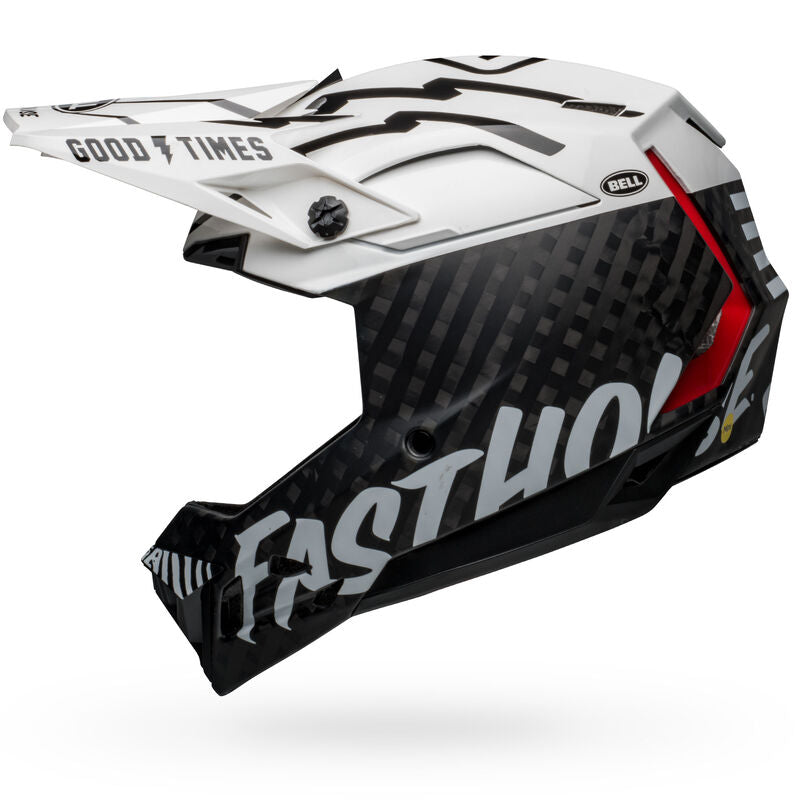 Bell Full-10 Spherical Full Face Helmet - Matt Gray-White-Black