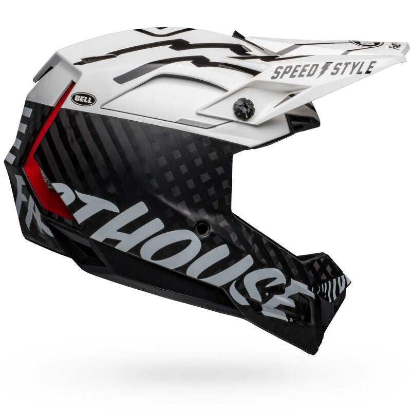 Bell Full-10 Spherical Full Face Helmet - Matt Gray-White-Black