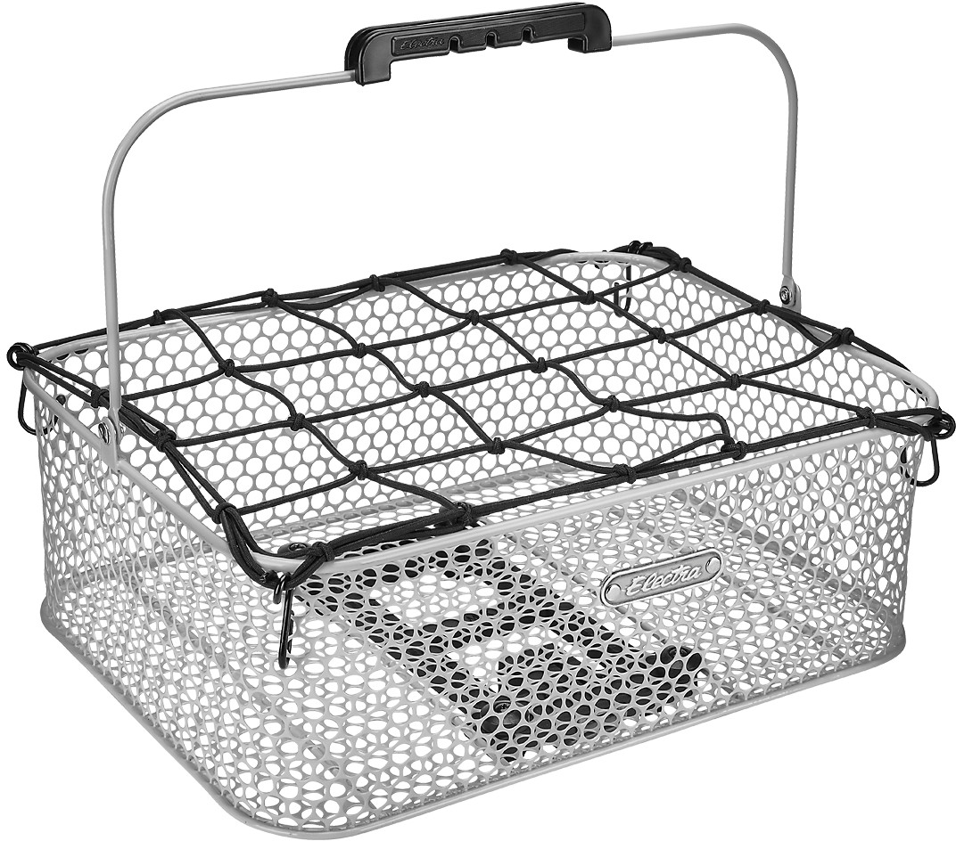 Electra Honeycomb Low Profile MIK Rear Basket - Fog Gray Fog Gray