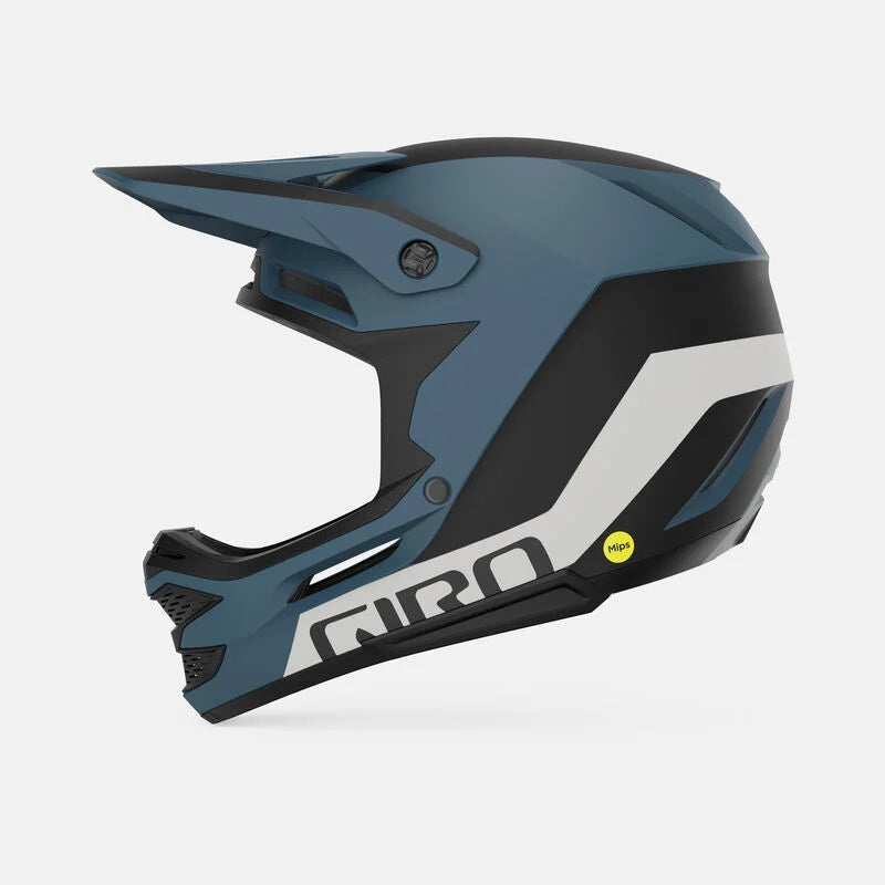 Giro Insurgent Spherical Full Face Helmet - Matt Harbour Blue - 2023