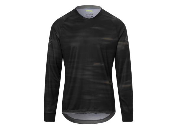 Giro Roust Long Sleeve MTB Jersey - Trail Green Hot Lap Trail Green Hot Lap Small