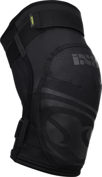 iXS Hack EVO+ Knee Guard - Black Black Small