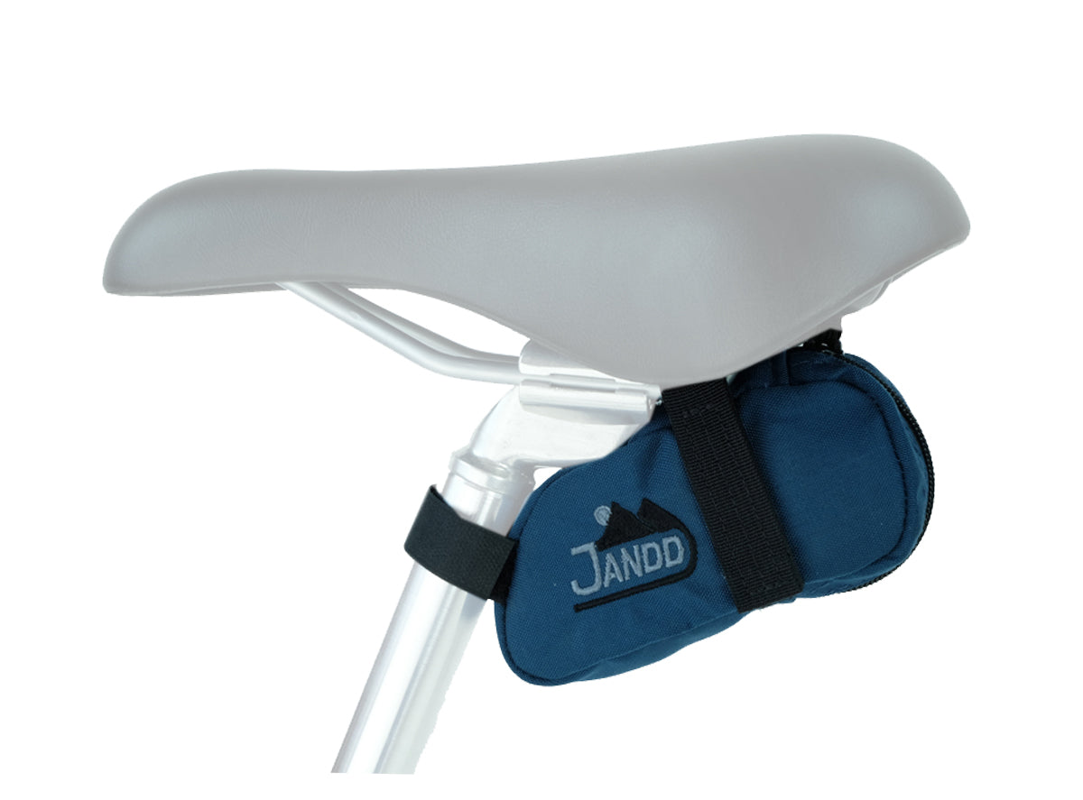 Jandd Mountaineering Mini Tool Kit Saddle Bag - Navy Blue Navy Blue