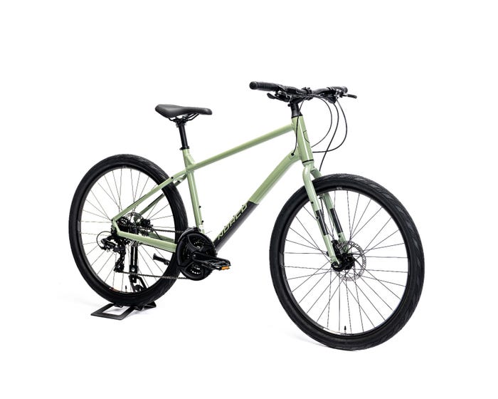Norco Indie 3 27.5 City Bike - Green-Black