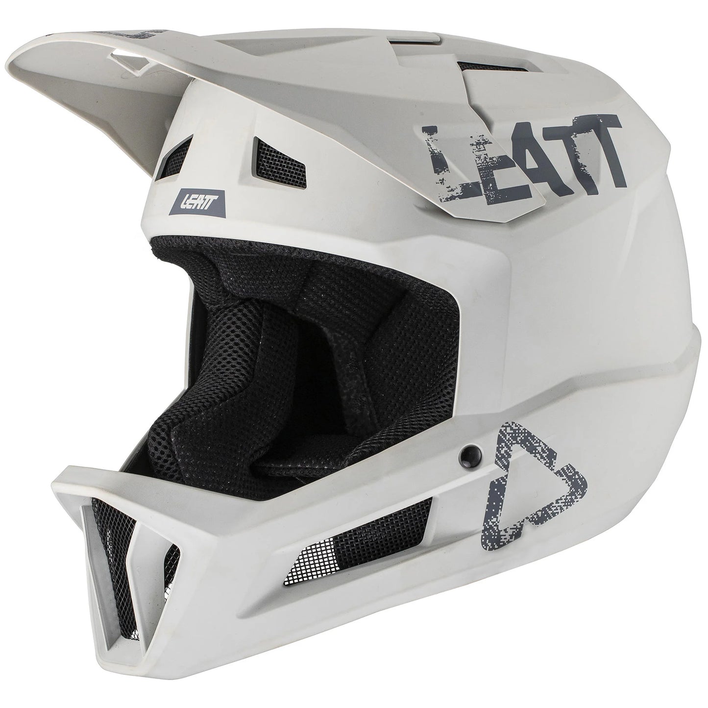 Leatt MTB 1.0 DH Full Face Helmet - Steel - 2021