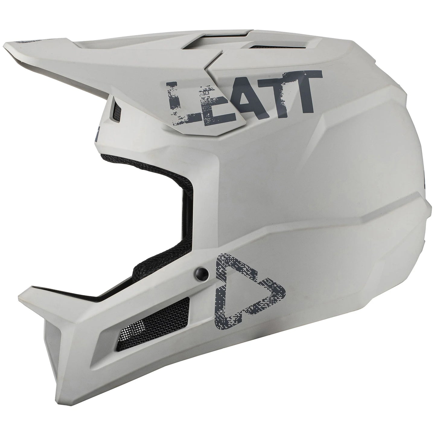 Leatt MTB 1.0 DH Full Face Helmet - Steel - 2021