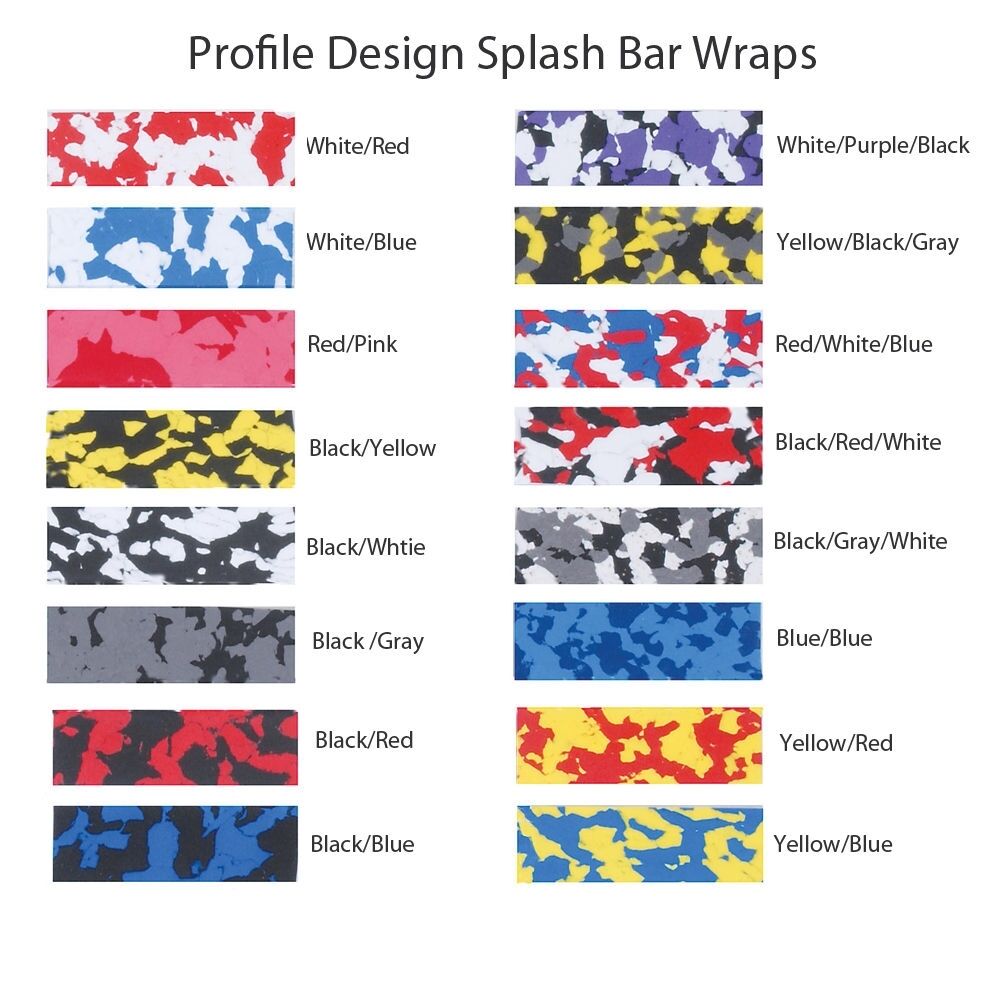 Profile Design Splash Cork Bar Tape - Black-Blue