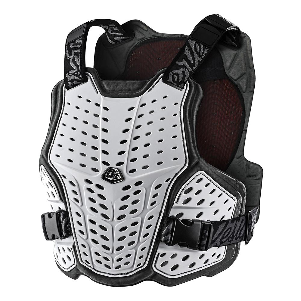 Troy Lee Designs Rockfight CE Flex Chest Protector - White White X-Small/Small