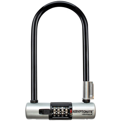 Kryptonite KryptoLok Combination U-Lock - 4"x9" - Black