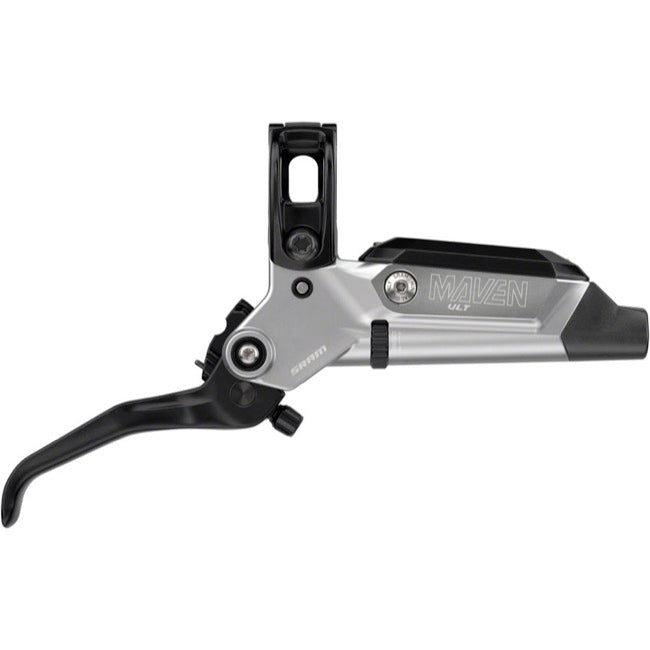 SRAM Maven Ultimate Stealth 4-Piston Disc Brake and Lever - Front - Black-Silver