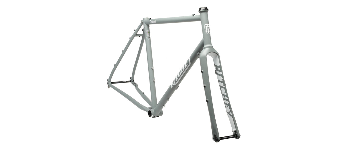 Ritchey Outback Gravel Frameset - Gray-White - 2023