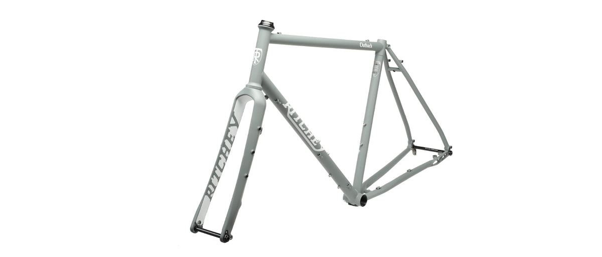 Ritchey Outback Gravel Frameset - Gray-White - 2023