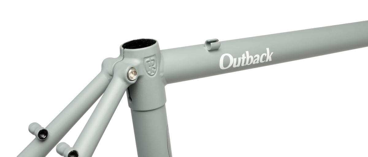 Ritchey Outback Gravel Frameset - Gray-White - 2023