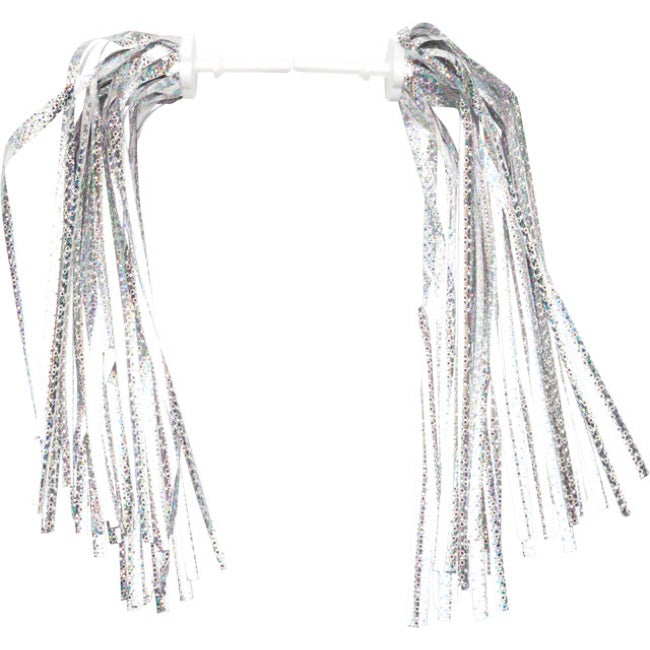 Dimension Kids Bike Streamers - Silver-Platinum