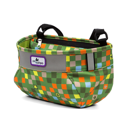 Po Campo Whoosh Bike Basket - Checker