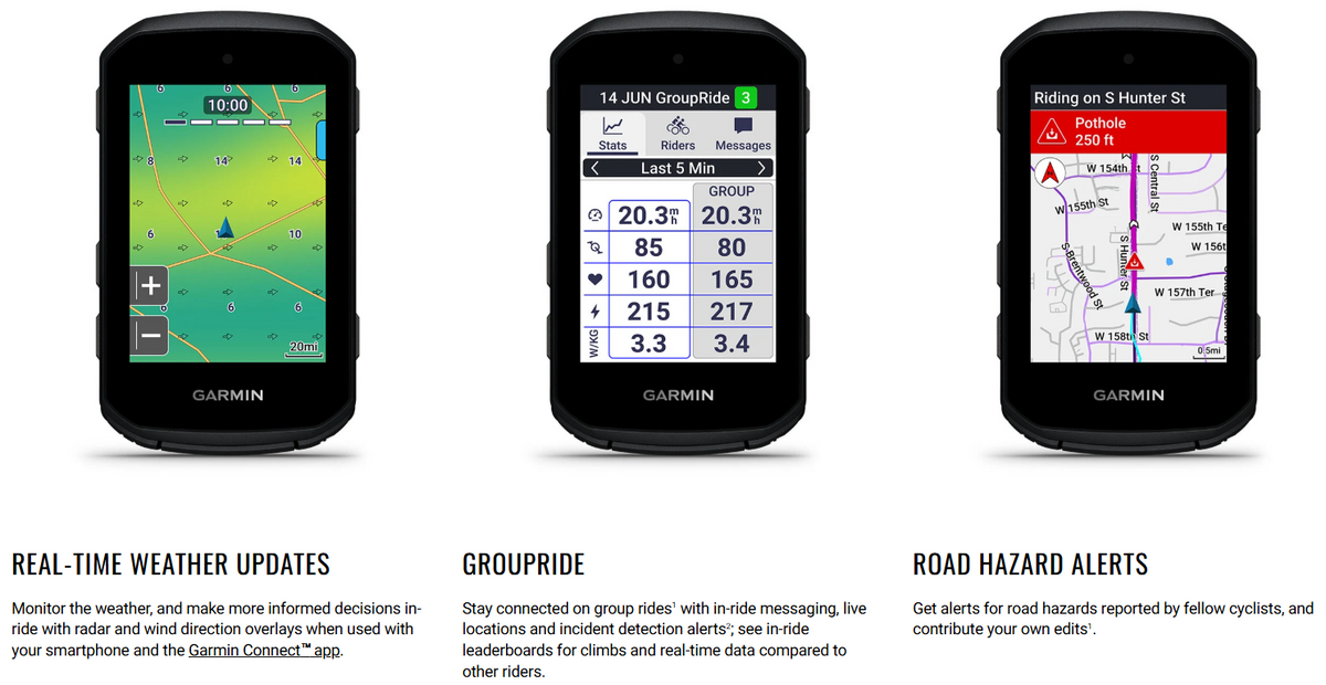 Garmin Edge 550