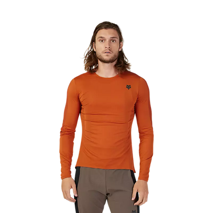 Fox Racing Flexair Ascent Long Sleeve MTB Jersey - Burnt Orange
