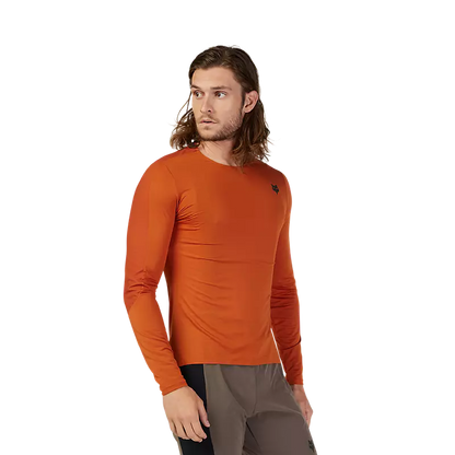 Fox Racing Flexair Ascent Long Sleeve MTB Jersey - Burnt Orange