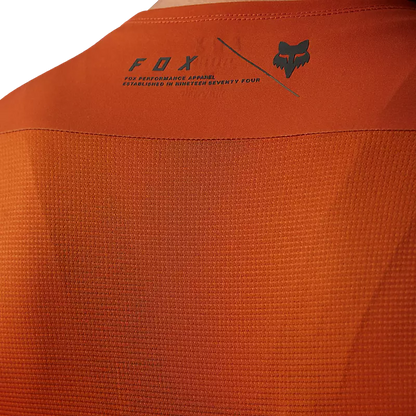 Fox Racing Flexair Ascent Long Sleeve MTB Jersey - Burnt Orange