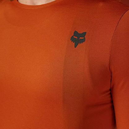 Fox Racing Flexair Ascent Long Sleeve MTB Jersey - Burnt Orange