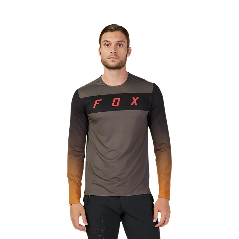 Fox Racing Flexair Long Sleeve MTB Jersey - Arcadia - Dirt
