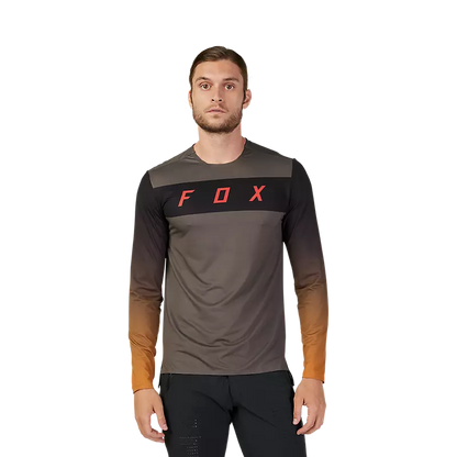 Fox Racing Flexair Long Sleeve MTB Jersey - Arcadia - Dirt