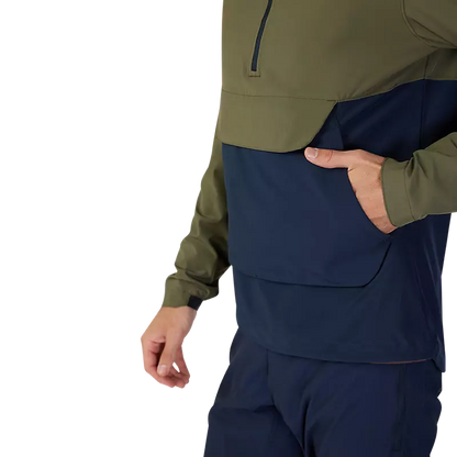 Fox Racing Ranger Wind Pullover - Olive Green