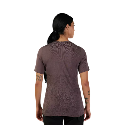 Fox Racing Ranger Tru Dri Short Sleeve MTB Jersey - Womens - Purple