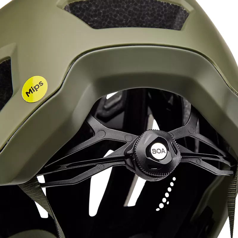 Fox Racing Crossframe Pro MTB Helmet - Olive Green