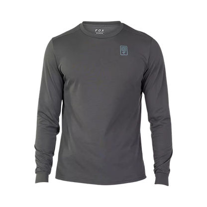 Fox Racing Ranger Dri Release Long Sleeve MTB Jersey - Dark Shadow - 2023