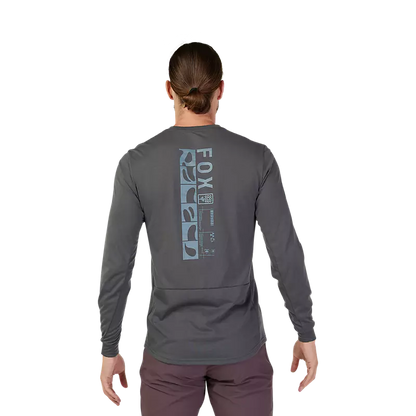 Fox Racing Ranger Dri Release Long Sleeve MTB Jersey - Dark Shadow - 2023