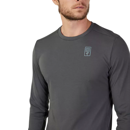 Fox Racing Ranger Dri Release Long Sleeve MTB Jersey - Dark Shadow - 2023