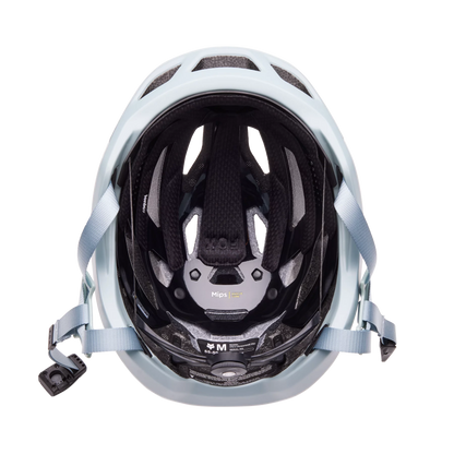 Fox Racing Crossframe Pro MTB Helmet - Exploration - Light Gray