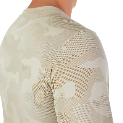 Fox Racing Ranger Tru Dri Long Sleeve MTB Jersey - Cream - S25