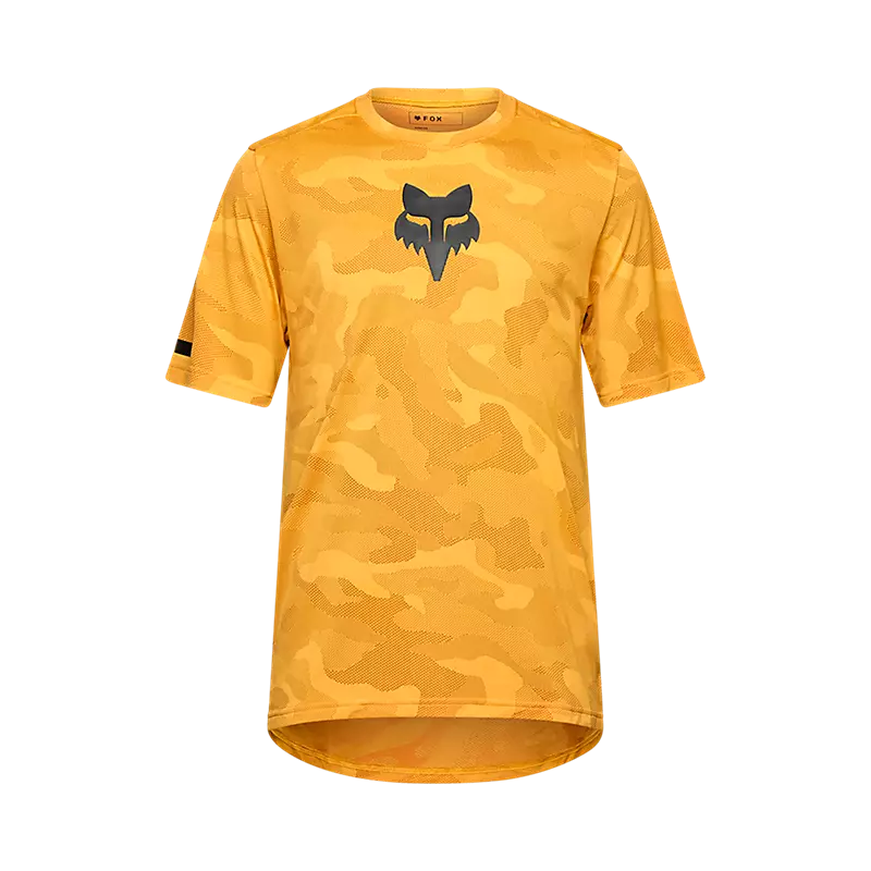 Fox Racing Ranger Tru Dri Short Sleeve MTB Jersey - Tangerine