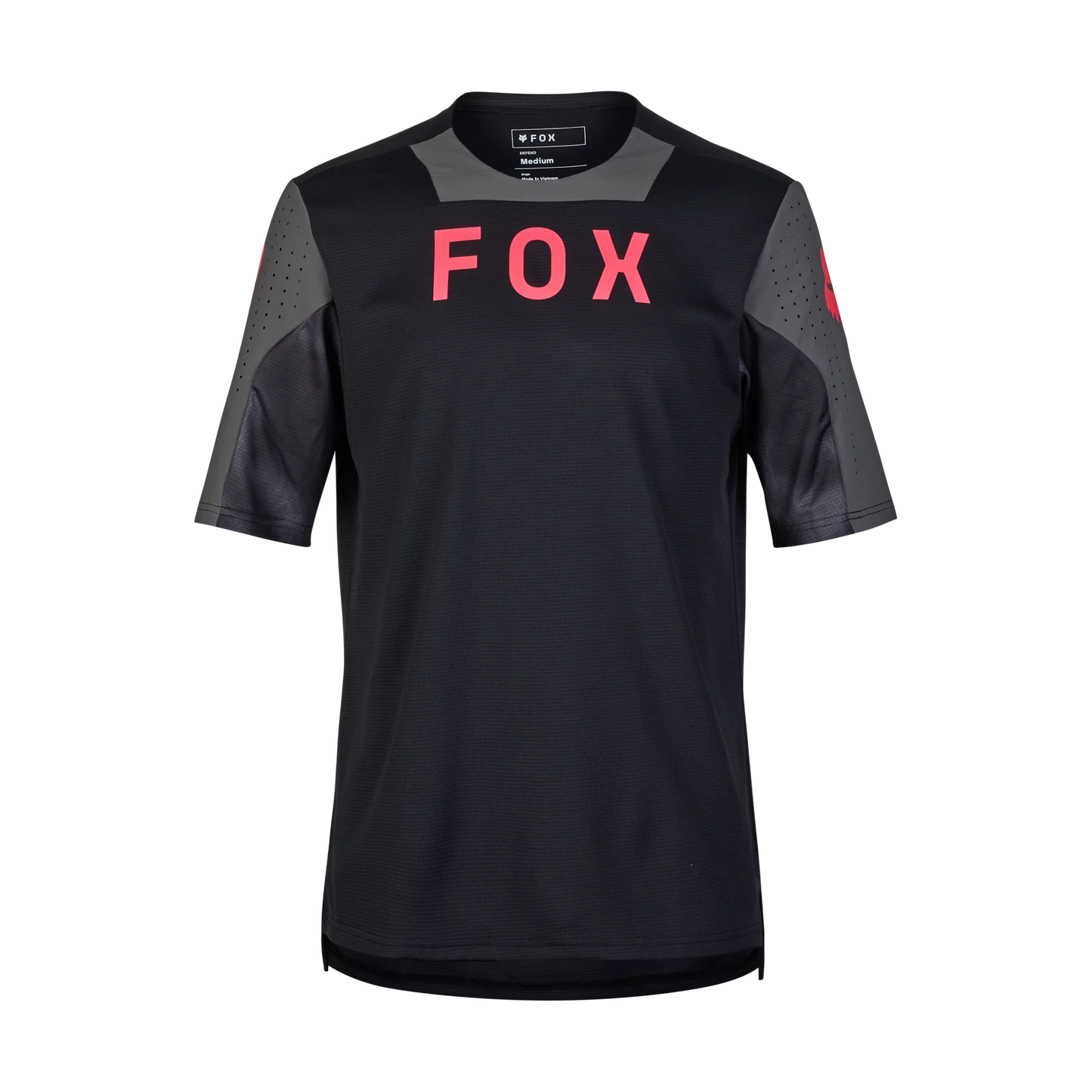 Fox Racing Defend Short Sleeve MTB Jersey - Taunt - Black