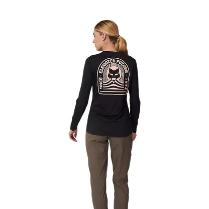 Fox Racing Ranger Dri Release Long Sleeve MTB Jersey - Womens - Black - 2024