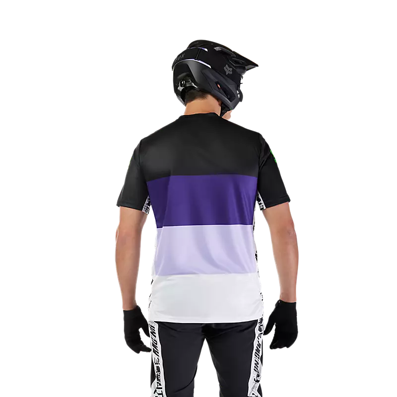Fox Racing Ranger Short Sleeve MTB Jersey - Grid - Black