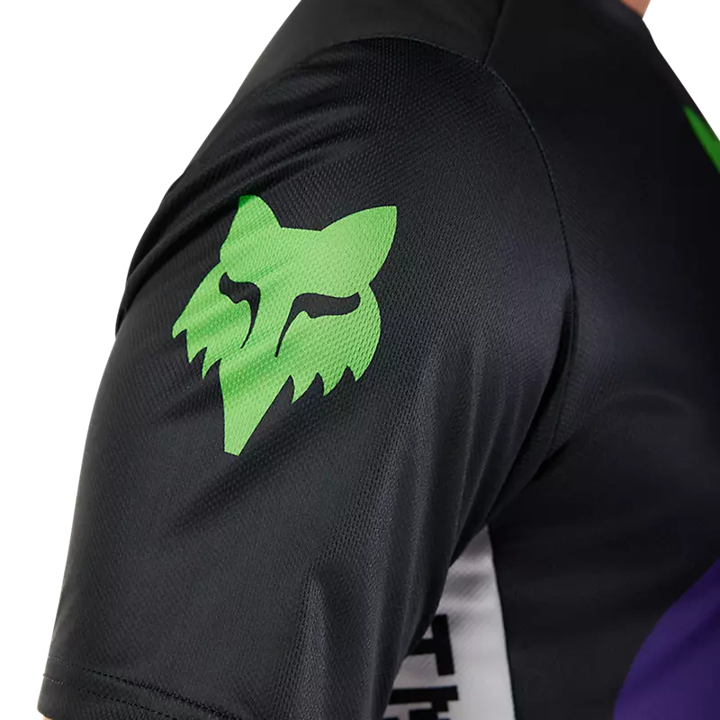 Fox Racing Ranger Short Sleeve MTB Jersey - Grid - Black