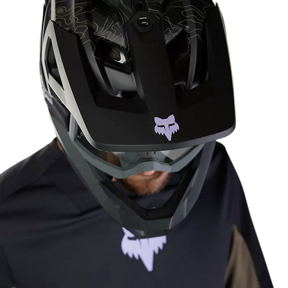 Fox Racing Defend Short Sleeve MTB Jersey - Park - Black