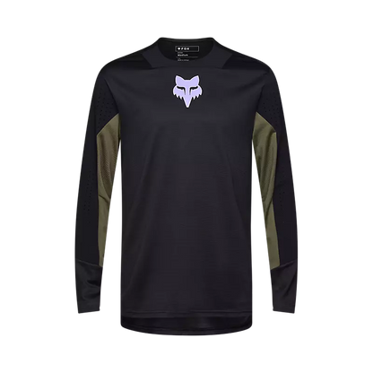 Fox Racing Defend Long Sleeve MTB Jersey - Park - Black