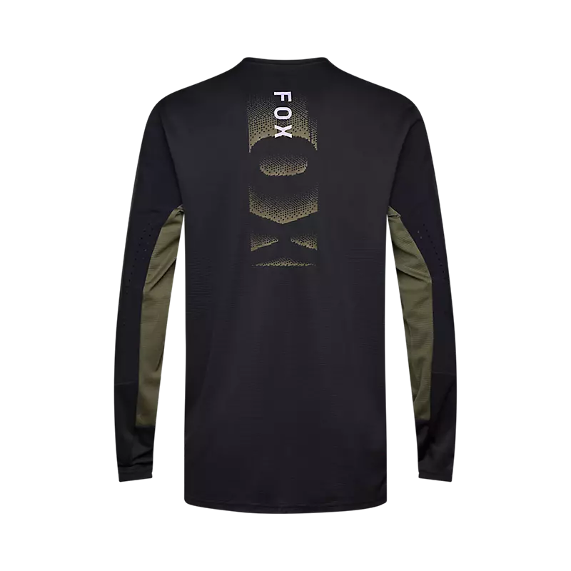 Fox Racing Defend Long Sleeve MTB Jersey - Park - Black